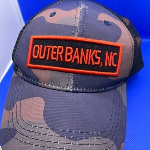 Outer Banks NC Camouflage Cap